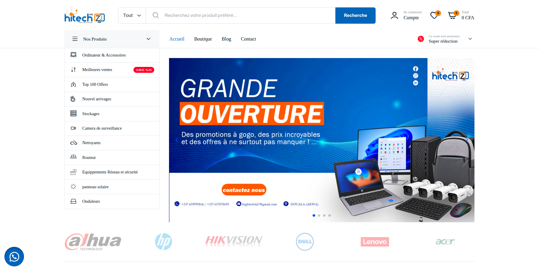 Site e-commerce